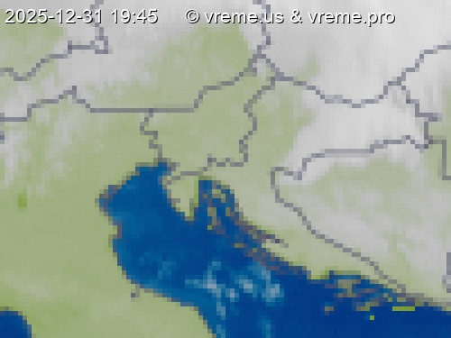 Oblačnost Slovenija