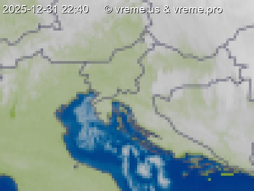 Oblačnost Slovenija