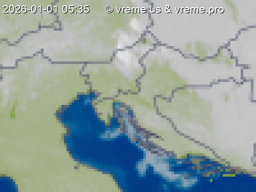 Oblačnost Slovenija