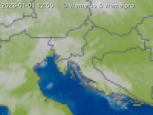 Oblačnost Slovenija