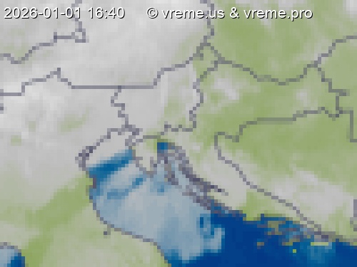 Oblačnost Slovenija