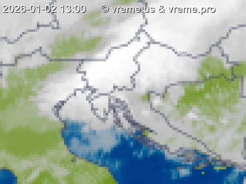 Oblačnost Slovenija