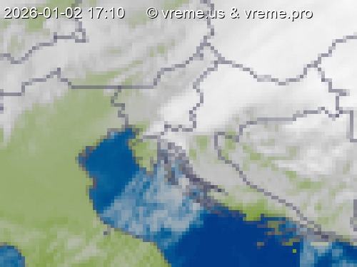 Oblačnost Slovenija