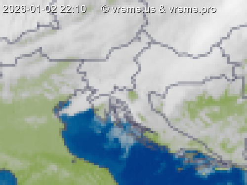 Oblačnost Slovenija