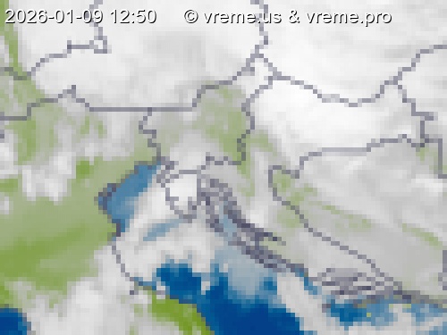 Oblačnost Slovenija