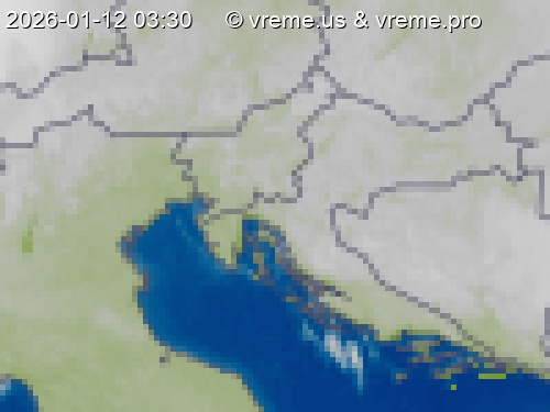 Oblačnost Slovenija