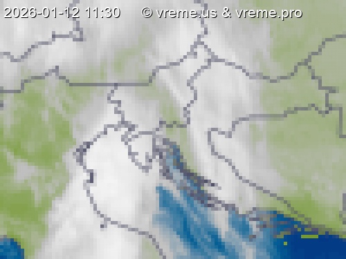 Oblačnost Slovenija