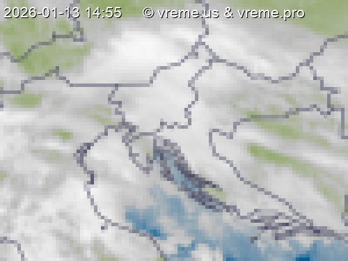 Oblačnost Slovenija