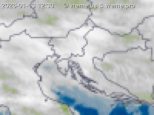 Oblačnost Slovenija