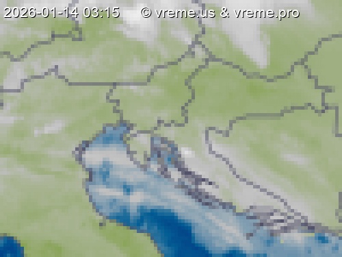 Oblačnost Slovenija