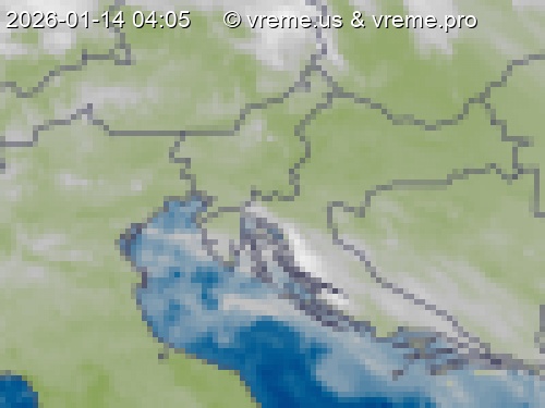 Oblačnost Slovenija