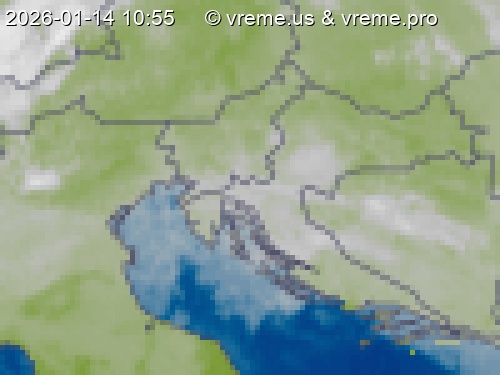 Oblačnost Slovenija