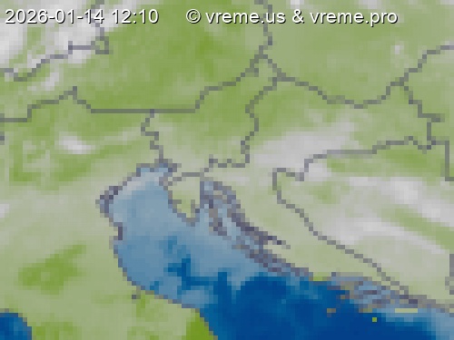 Oblačnost Slovenija