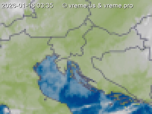 Oblačnost Slovenija