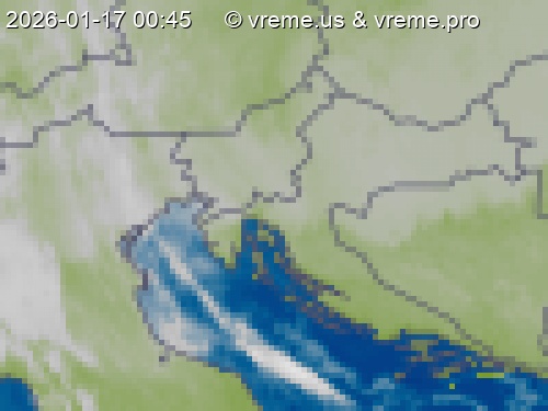 Oblačnost Slovenija