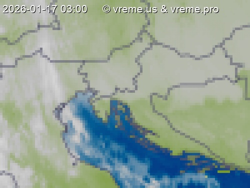 Oblačnost Slovenija