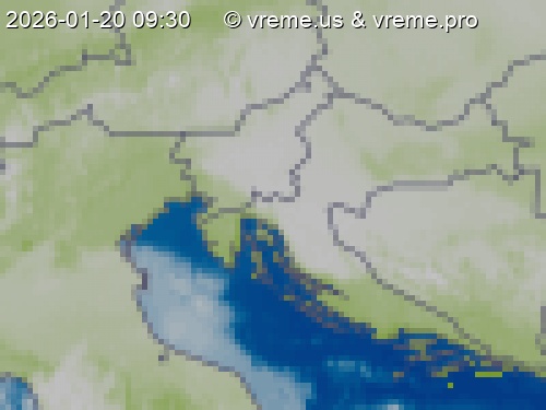 Oblačnost Slovenija