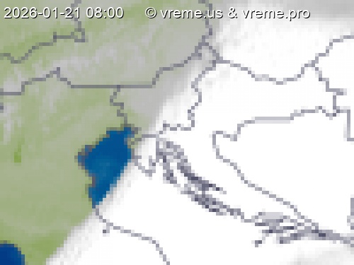 Oblačnost Slovenija