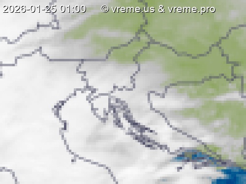 Oblačnost Slovenija