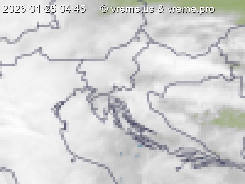 Oblačnost Slovenija