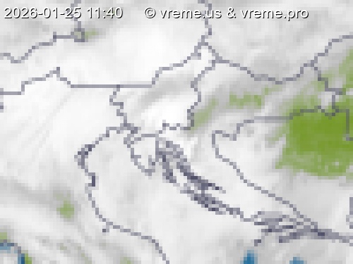 Oblačnost Slovenija