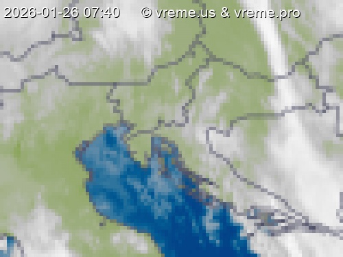 Oblačnost Slovenija