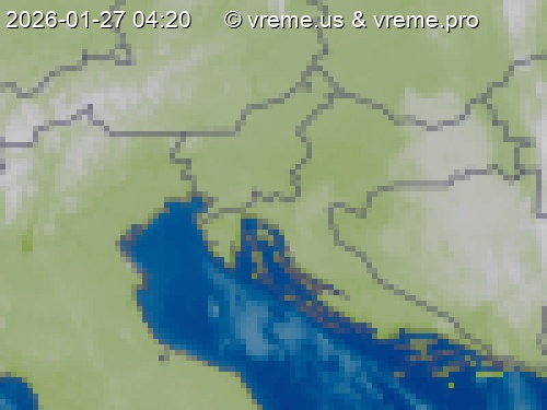 Oblačnost Slovenija