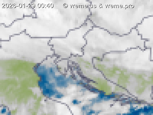 Oblačnost Slovenija