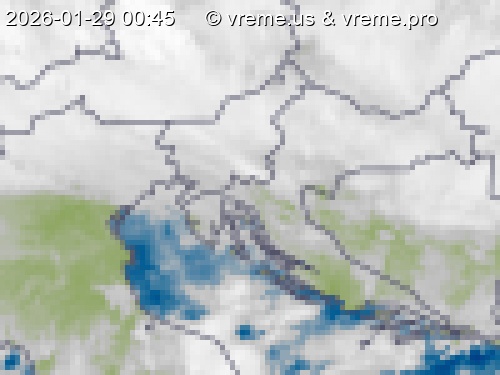 Oblačnost Slovenija