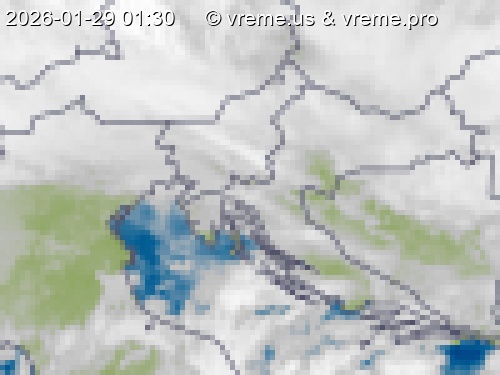 Oblačnost Slovenija