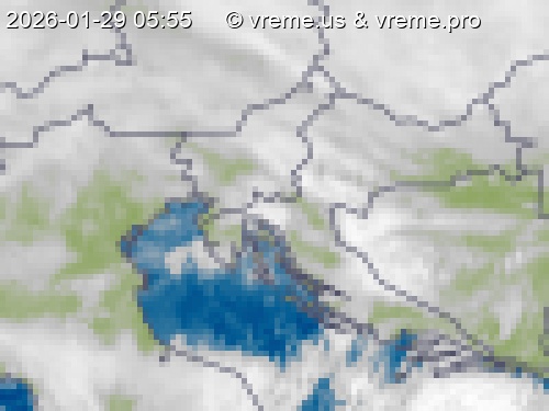 Oblačnost Slovenija