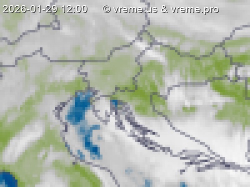 Oblačnost Slovenija
