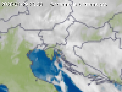 Oblačnost Slovenija