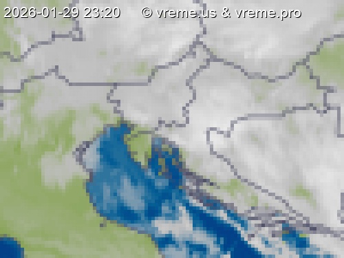 Oblačnost Slovenija