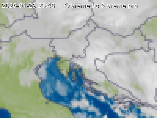 Oblačnost Slovenija