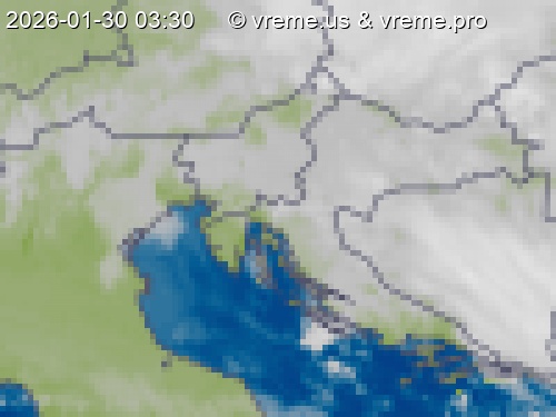 Oblačnost Slovenija