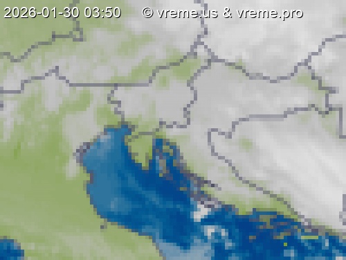 Oblačnost Slovenija