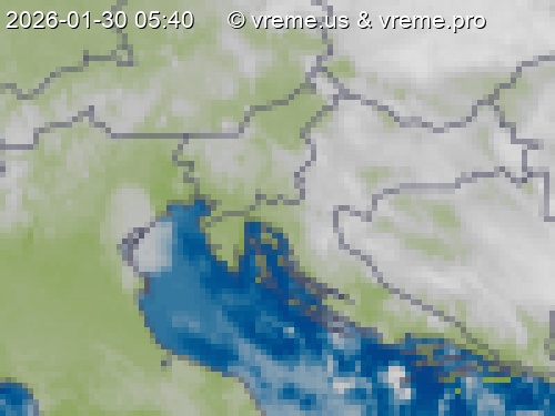 Oblačnost Slovenija