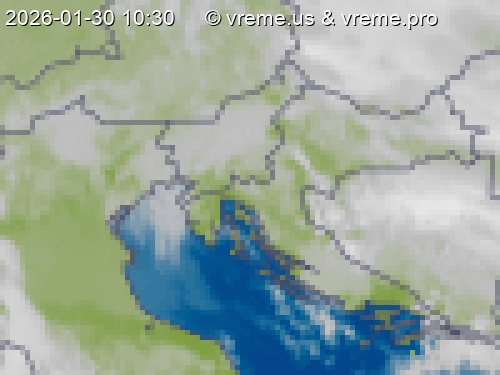 Oblačnost Slovenija