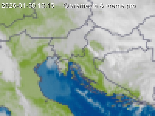 Oblačnost Slovenija