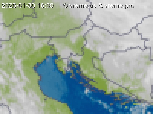 Oblačnost Slovenija