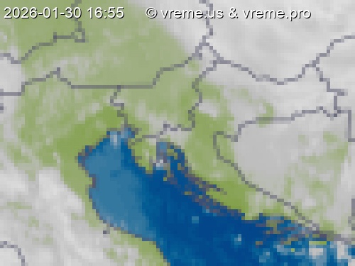 Oblačnost Slovenija