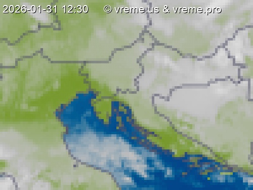 Oblačnost Slovenija