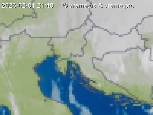 Oblačnost Slovenija