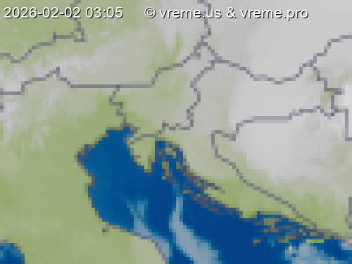 Oblačnost Slovenija