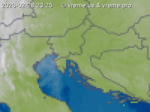 Oblačnost Slovenija