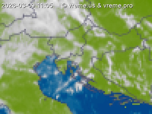 Oblačnost Slovenija