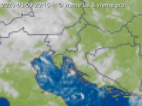 Oblačnost Slovenija