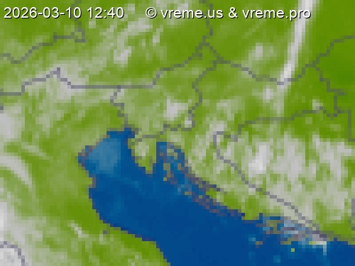 Oblačnost Slovenija