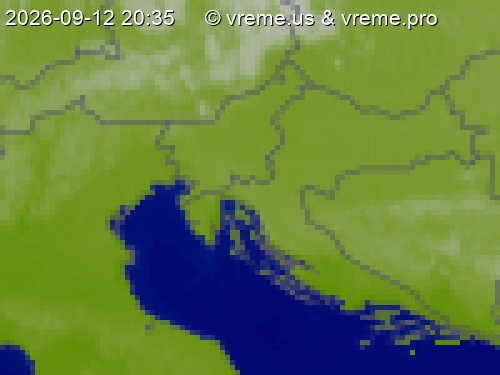 Oblačnost Slovenija